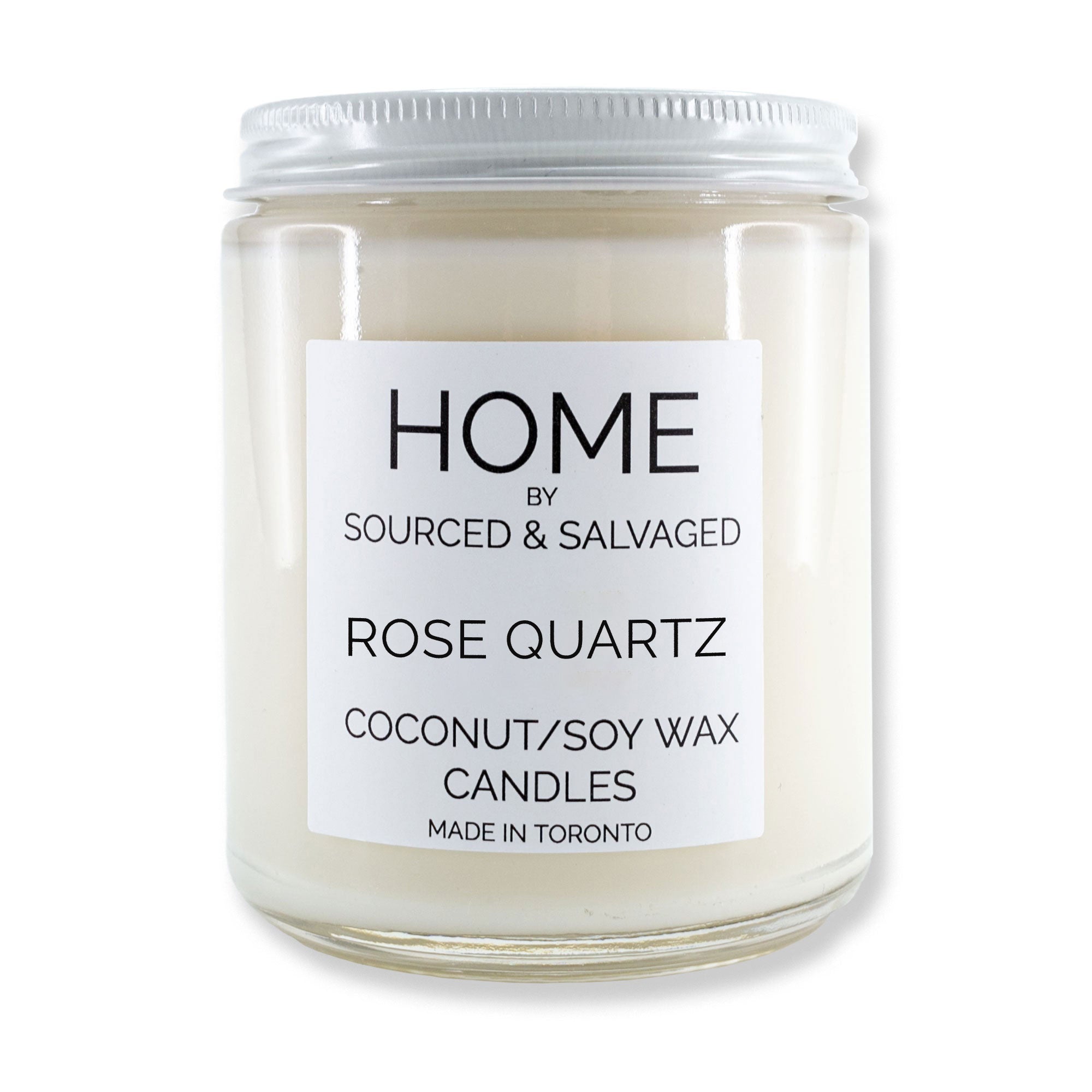 Sourced &amp; Salvaged - Rose Quartz Candle