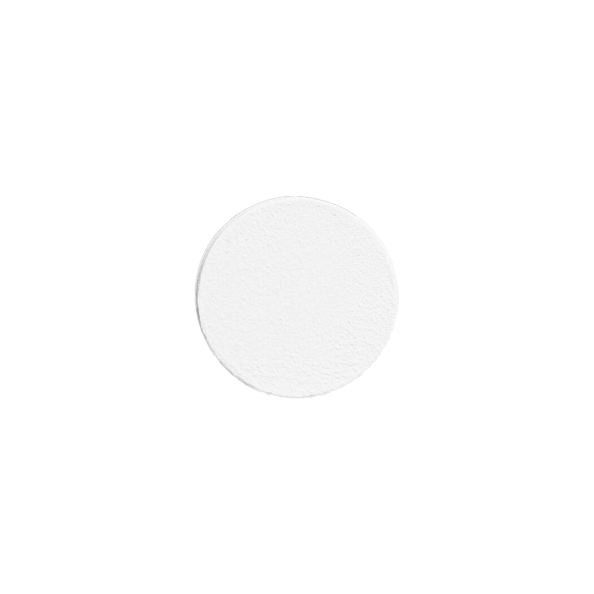 Pa De Do - Large Circle Brooch - White