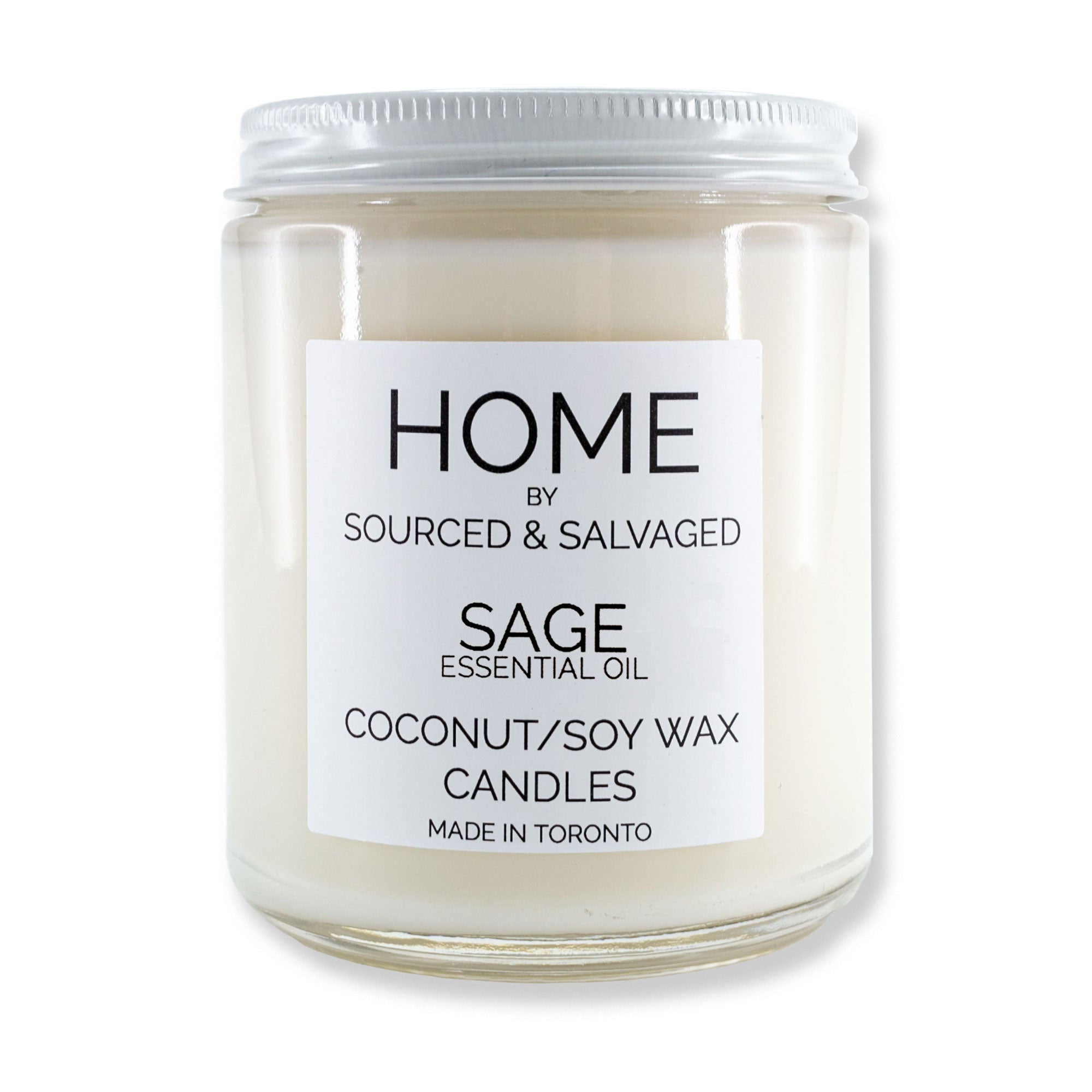 Sourced &amp; Salvaged - Sage Essential Oil Candle