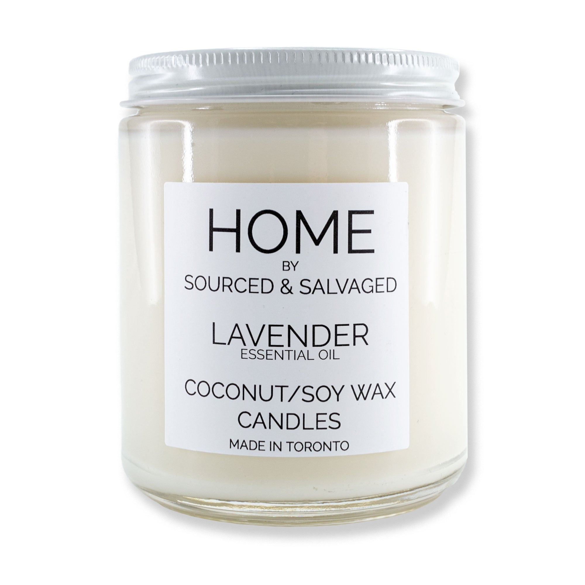 Sourced &amp; Salvaged - Lavender Essential Oil Candle