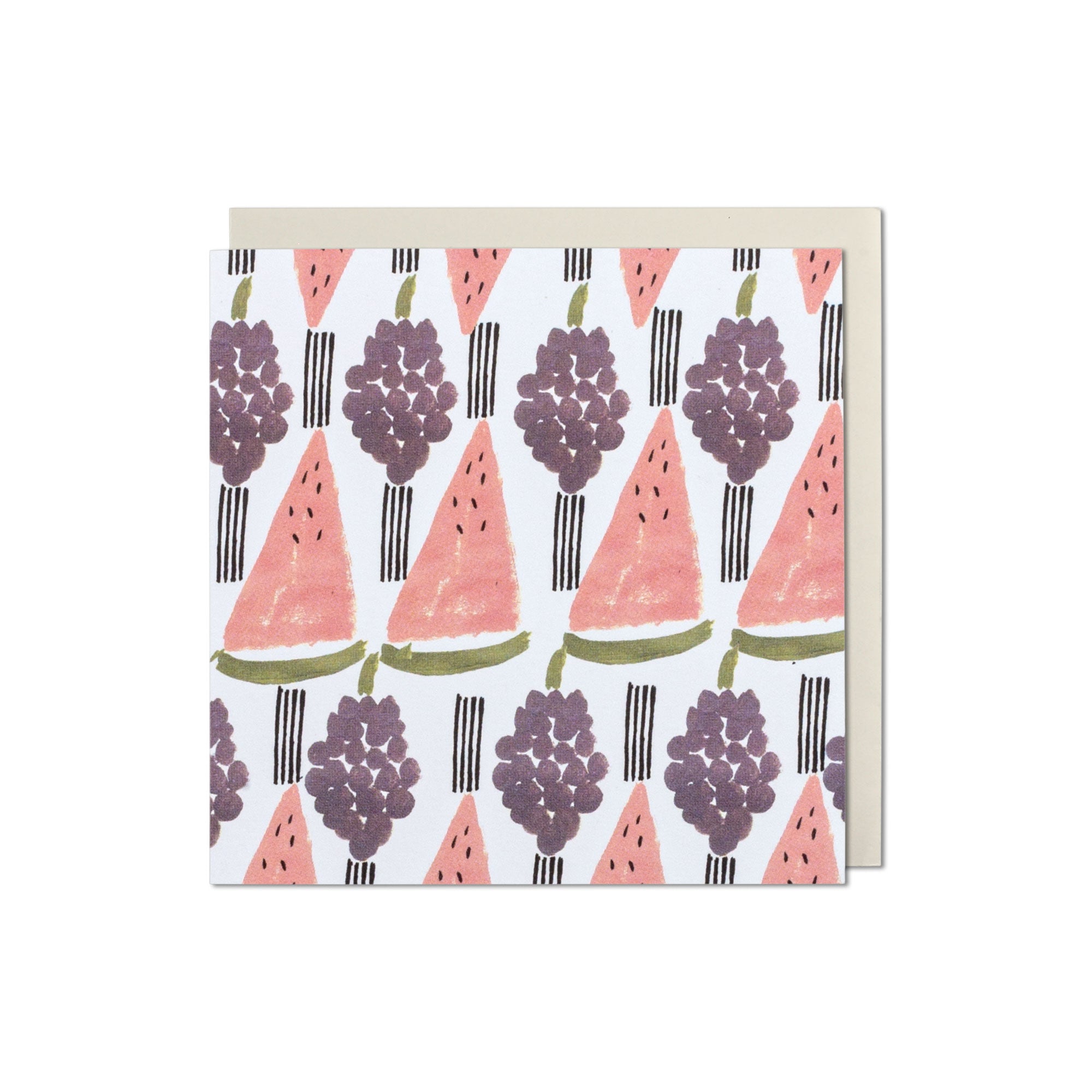 Grape and Watermelon Mini Card