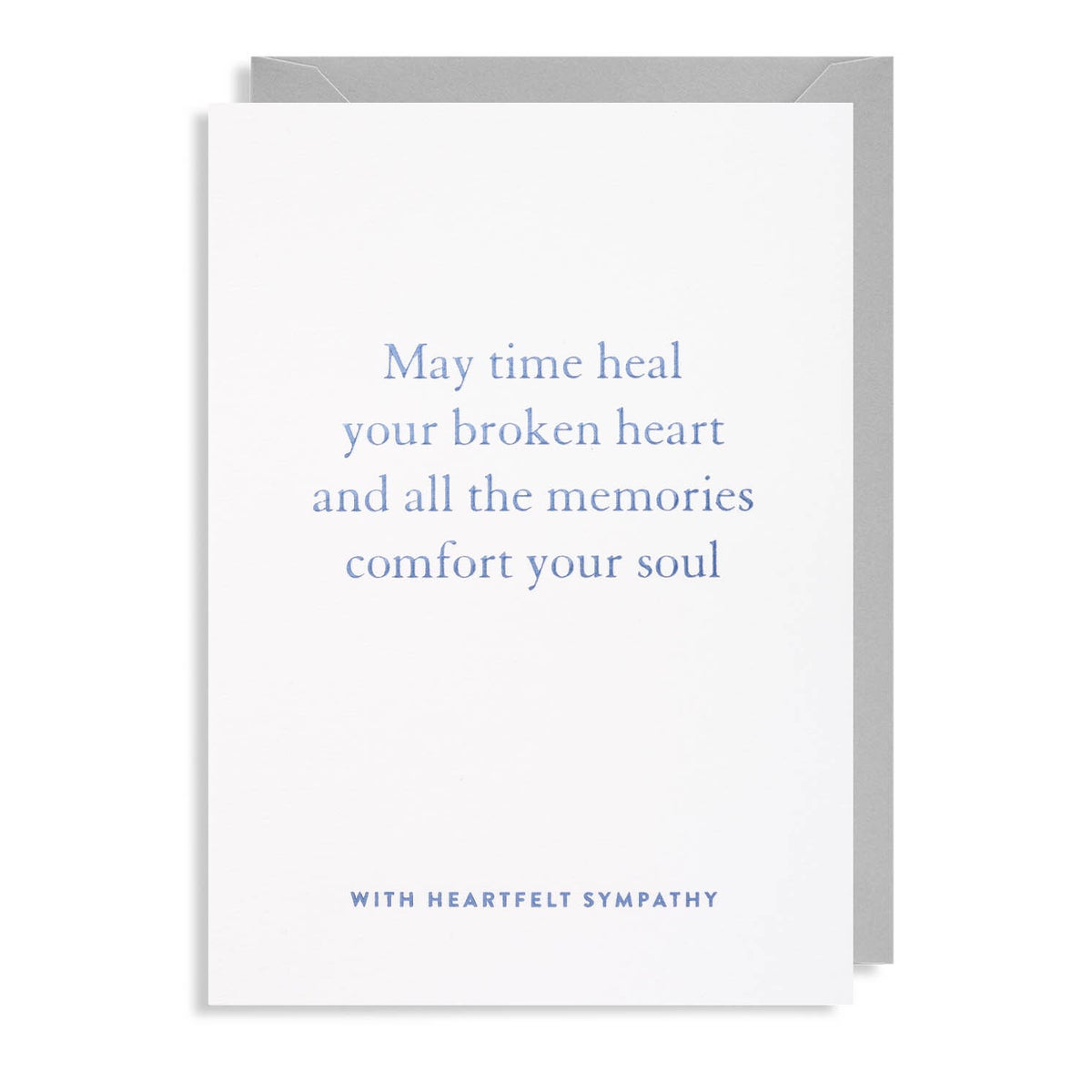 With Heartfelt Sympathy Greeting Card