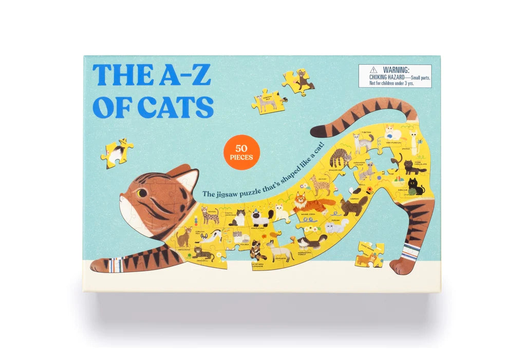 The A-Z of Cats 50 Piece Puzzle