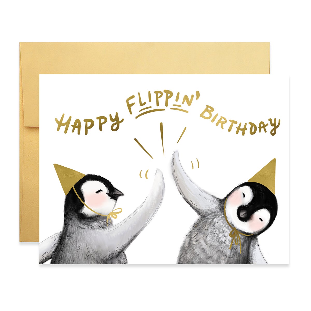 Happy Flippin Birthday Greeting Card