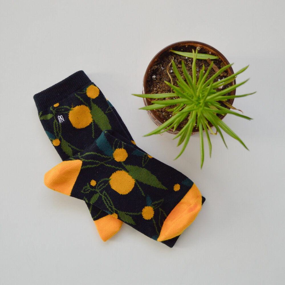 Urban Drawer - Tangerine Unisex Socks