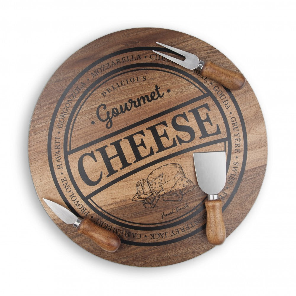 Final Touch - Cheeseboard Set (Set of 4)