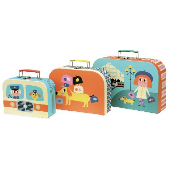 Nesting Suitcases (Set of 3)