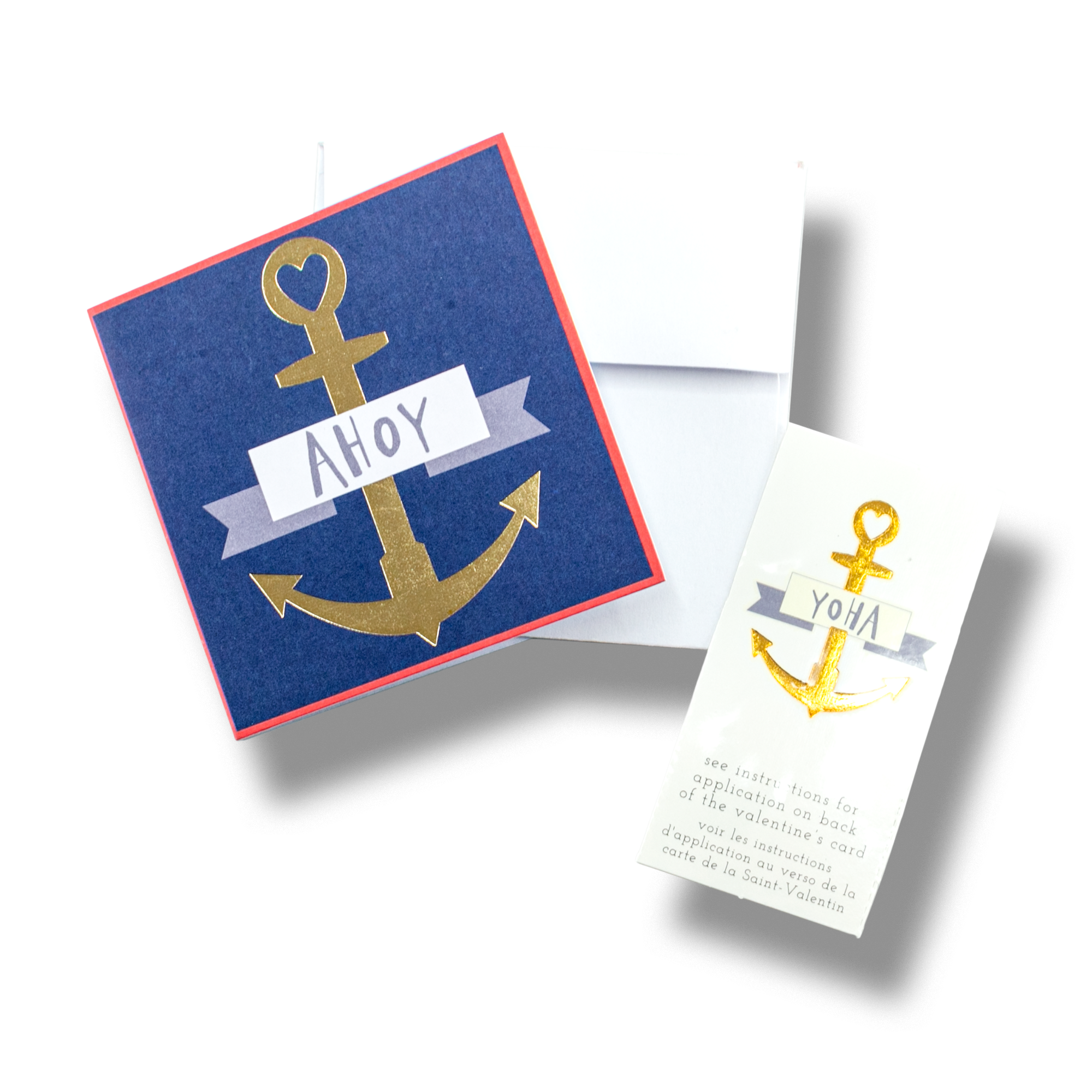 Ahoy Anchor Mini Card