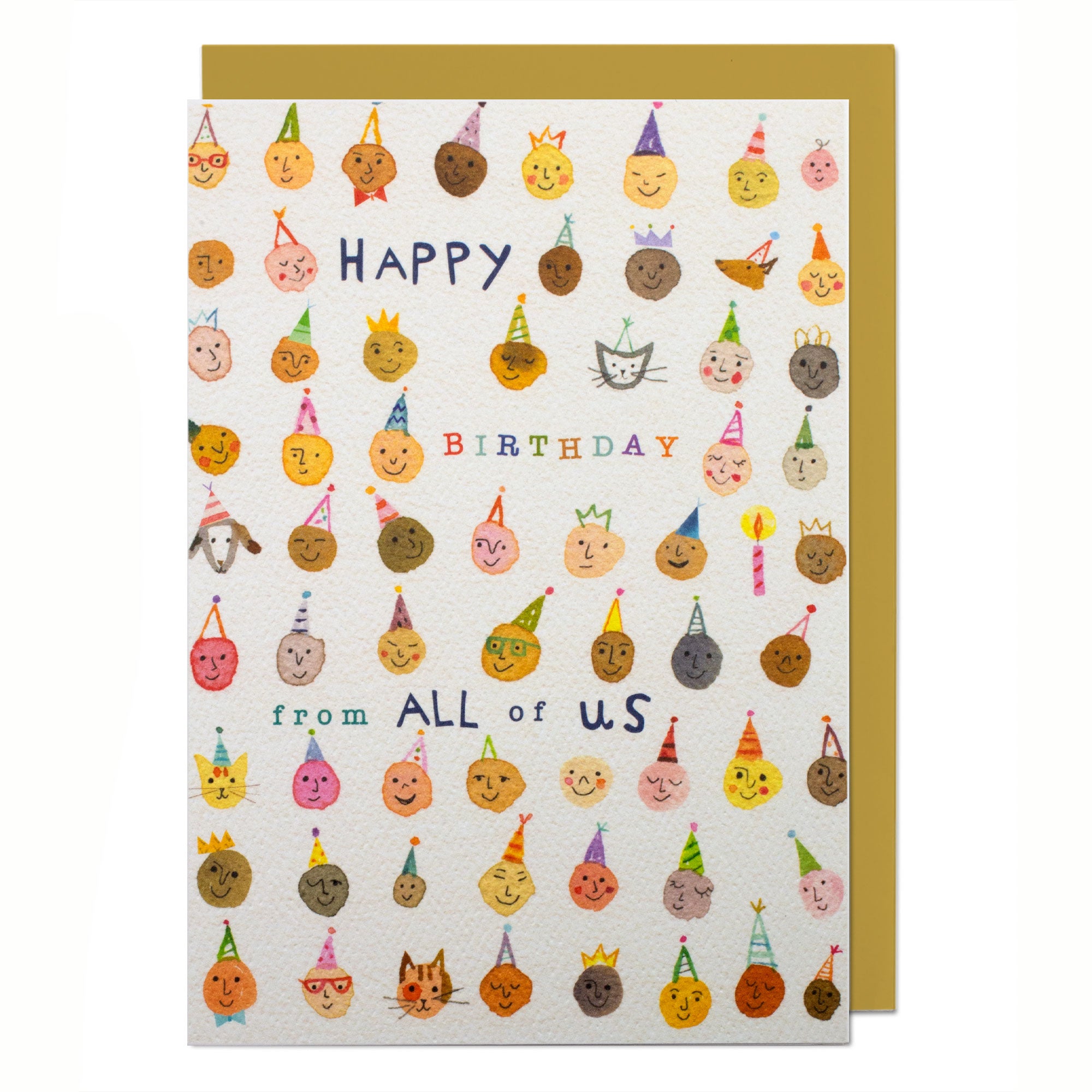 All Of Us Greeting Card