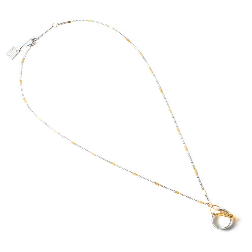 Anne-Marie Chagnon - Amsterdam Necklace - Pewter &amp; Gold