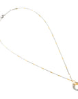 Anne-Marie Chagnon - Amsterdam Necklace - Pewter & Gold