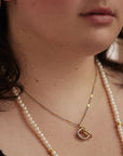 Anne-Marie Chagnon - Amsterdam Necklace - Pewter & Gold