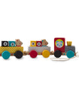 Animal Friends Wooden Pull Along Train