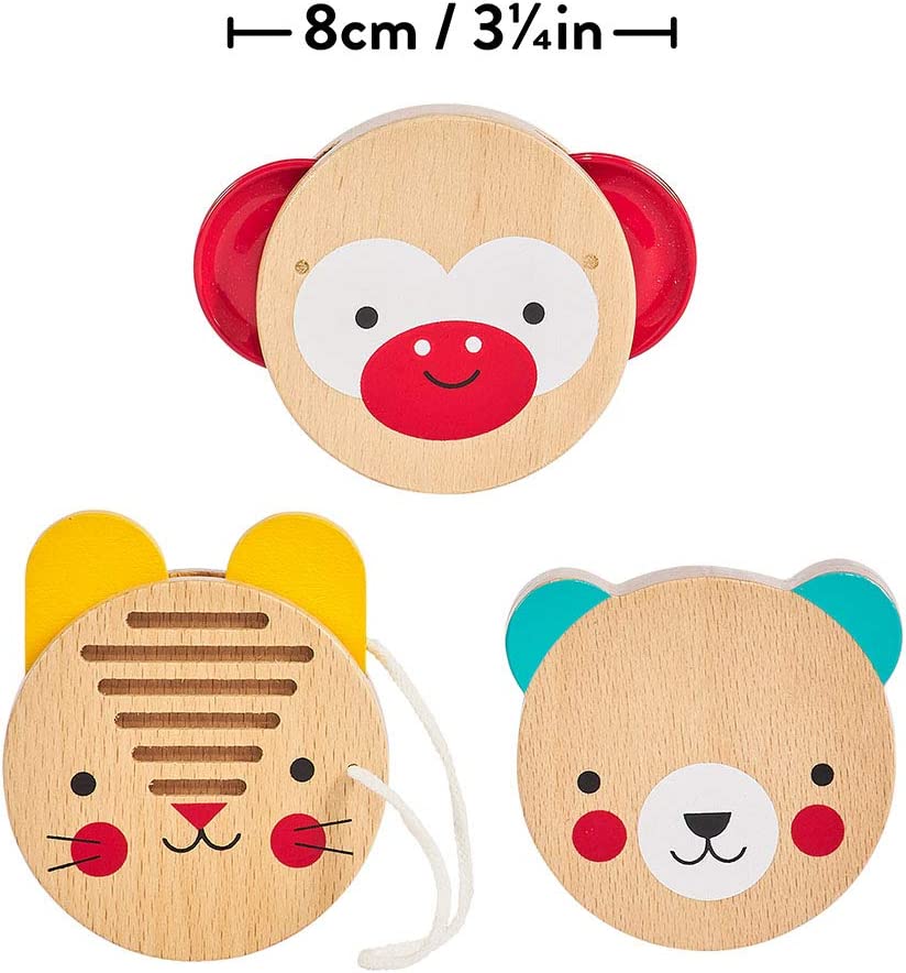 Animal Friends Wooden Percussion Instruments