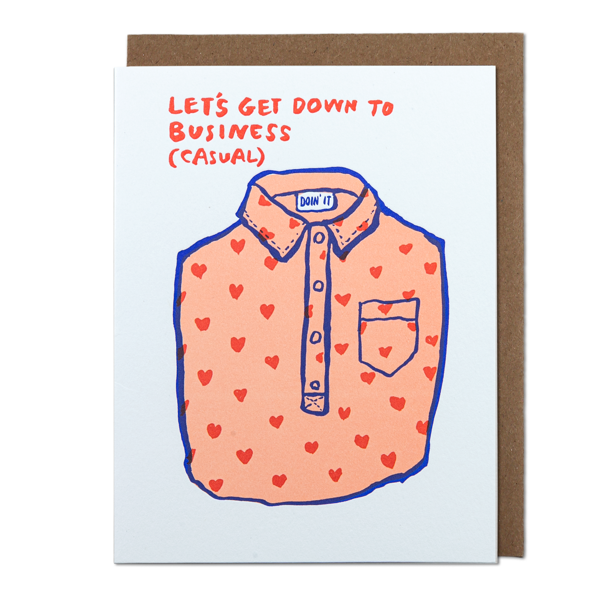 Business Casual Greeting Card