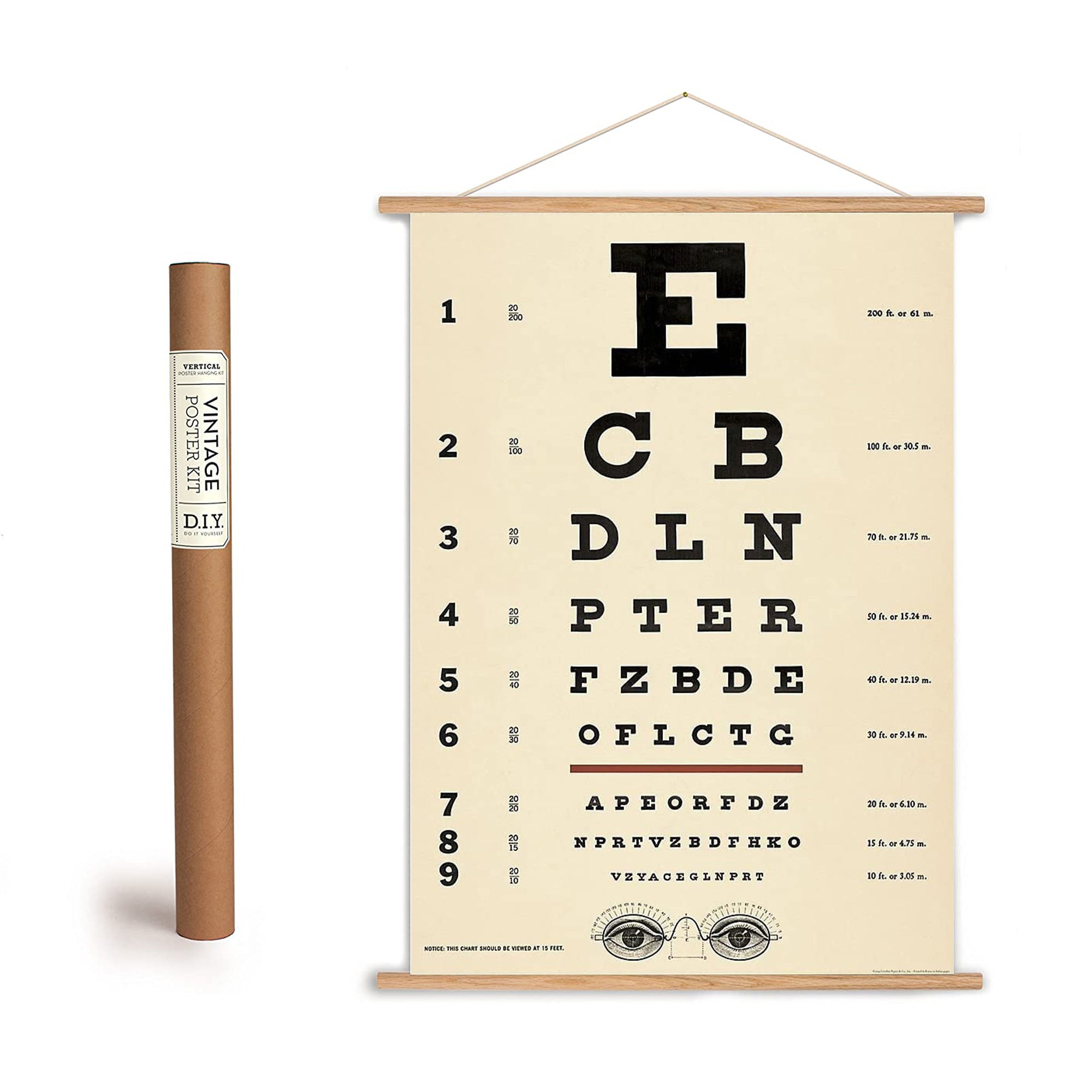 Eye Chart Poster Kit