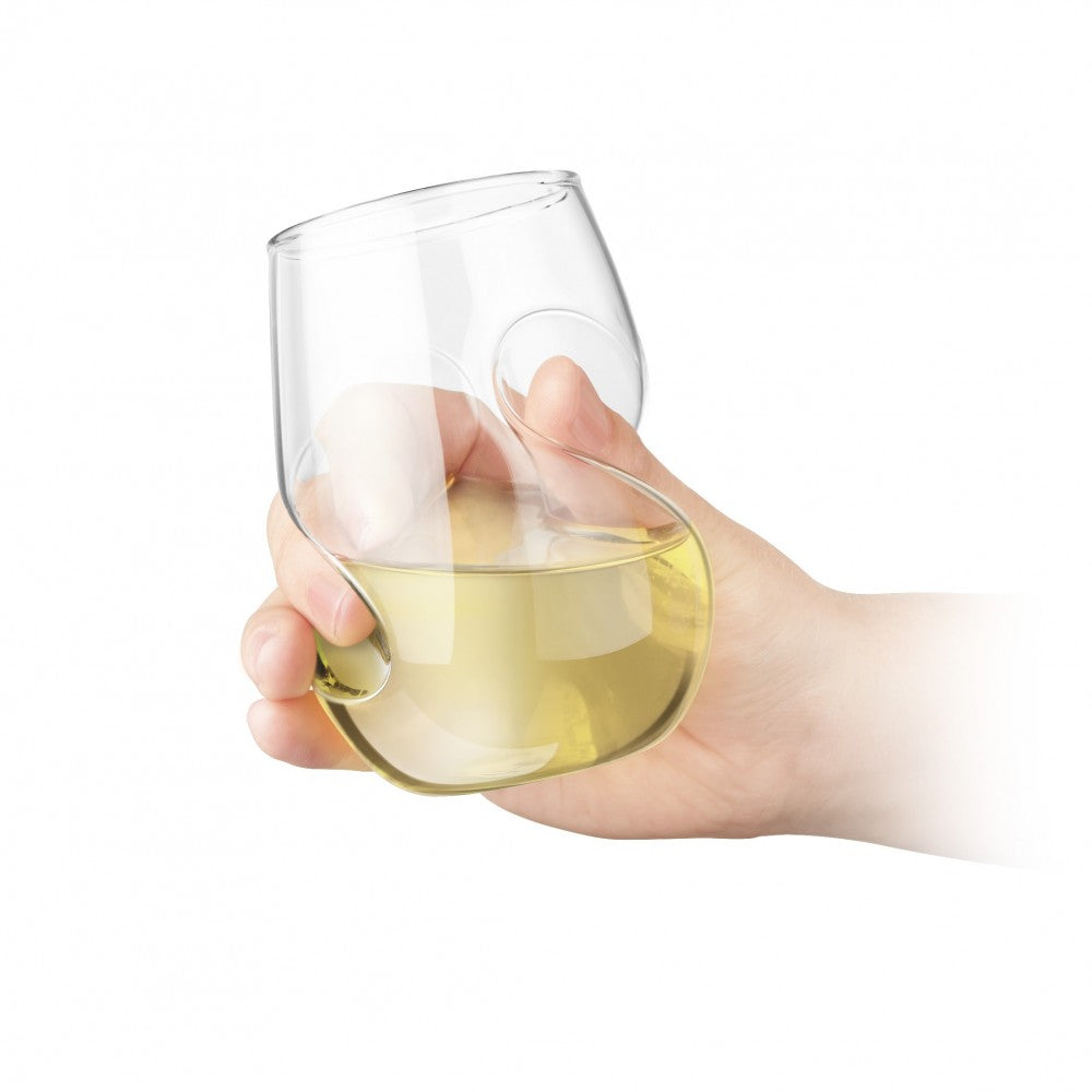Final Touch - Conundrum White Wine Glasses (Set of 4)