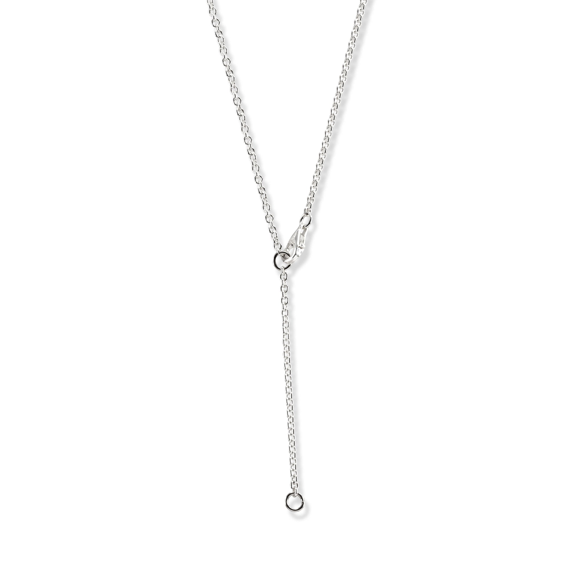 Jewelry Evolution8 - The Four Agreements Bar Necklace in Silver - 16-20&quot;