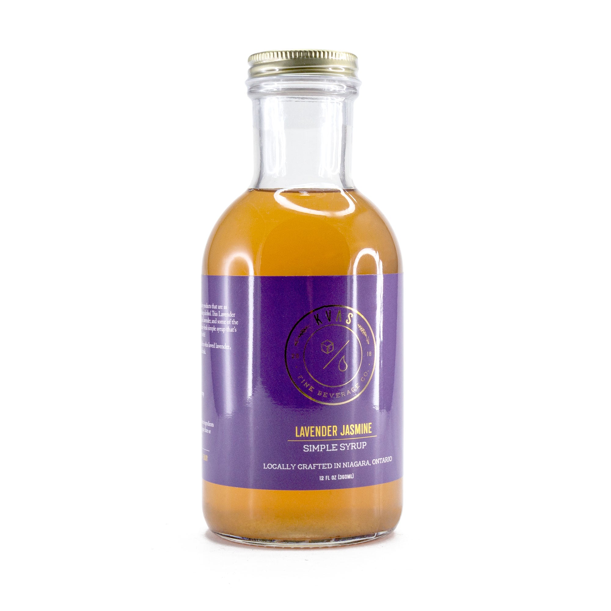 Kvas Fine Beverage - Lavender Jasmine Syrup