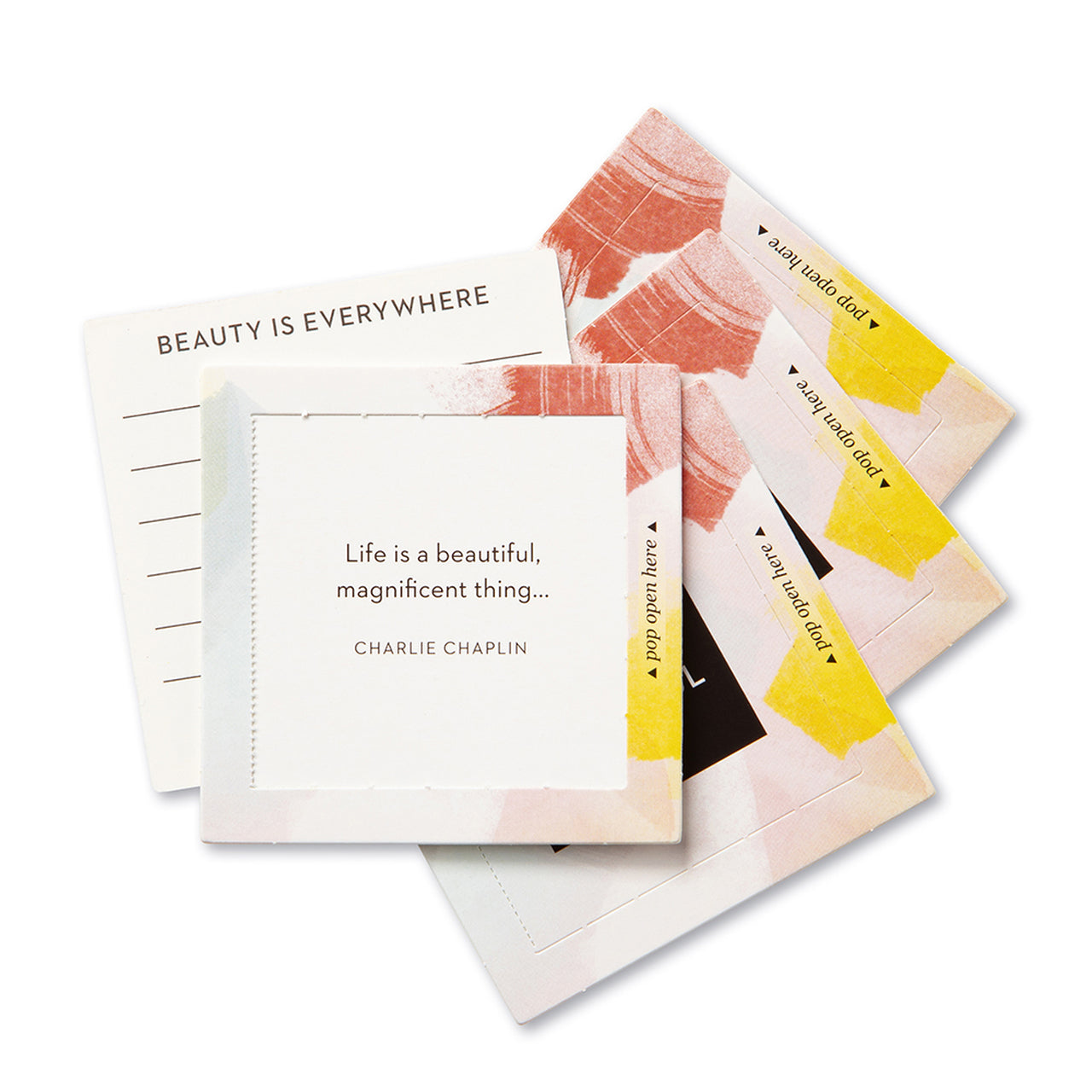 Life Is Beautiful Pop-Open Cards
