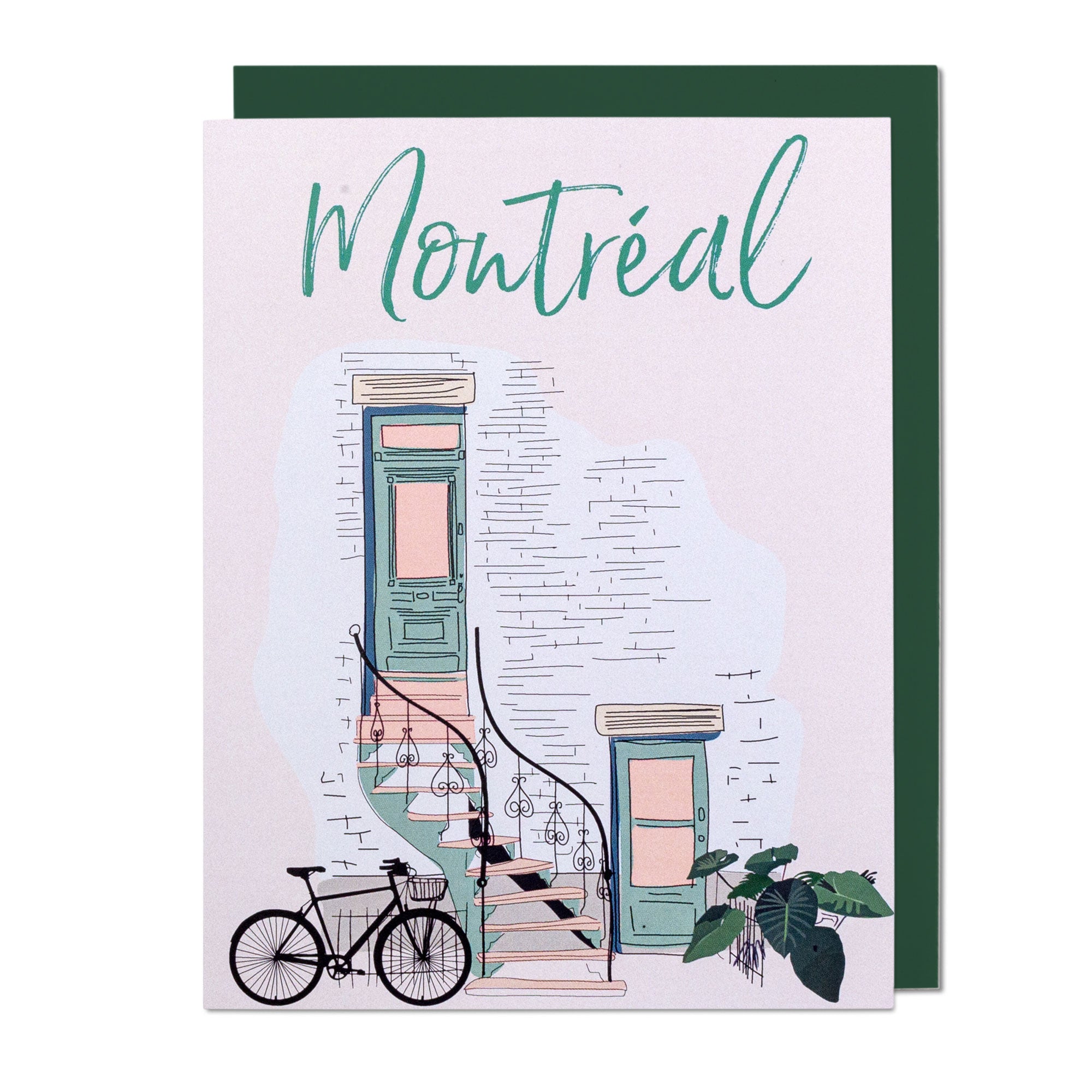 Montreal Spring Greeting Card