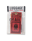 Herb Lester Luggage Tags (Set of 4)