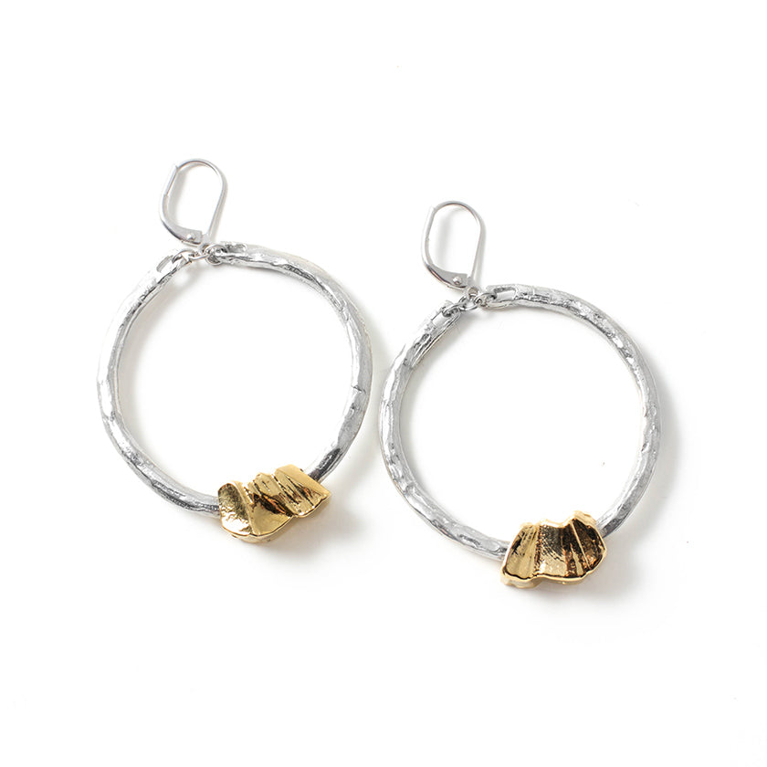 Anne-Marie Chagnon - Portofino Earrings - Shiny Gold
