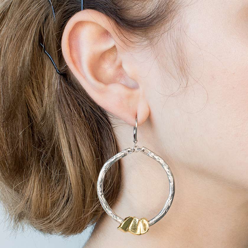 Anne-Marie Chagnon - Portofino Earrings - Shiny Gold