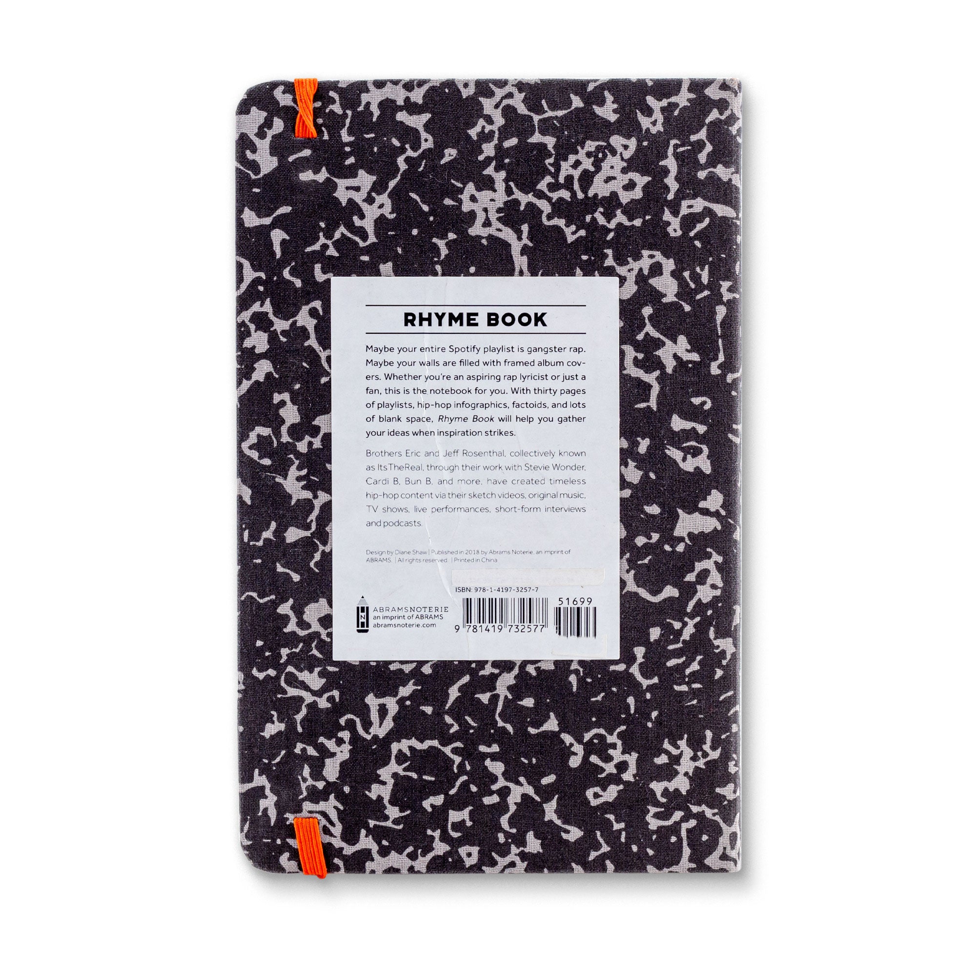 Rhyme Book Notebook
