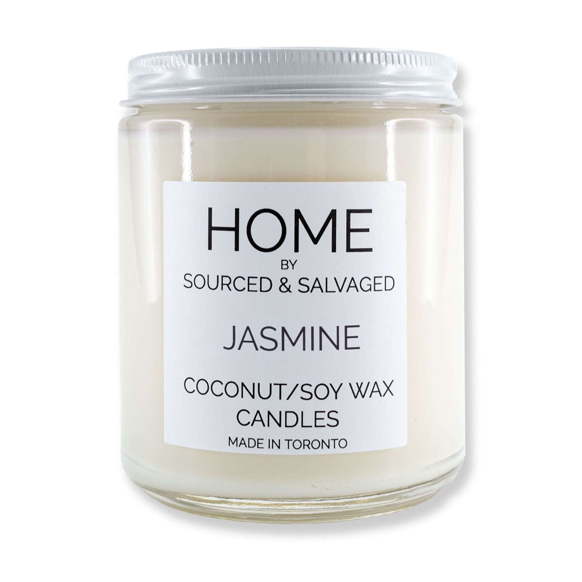 Sourced &amp; Salvaged - Jasmine Essential Oil Candle