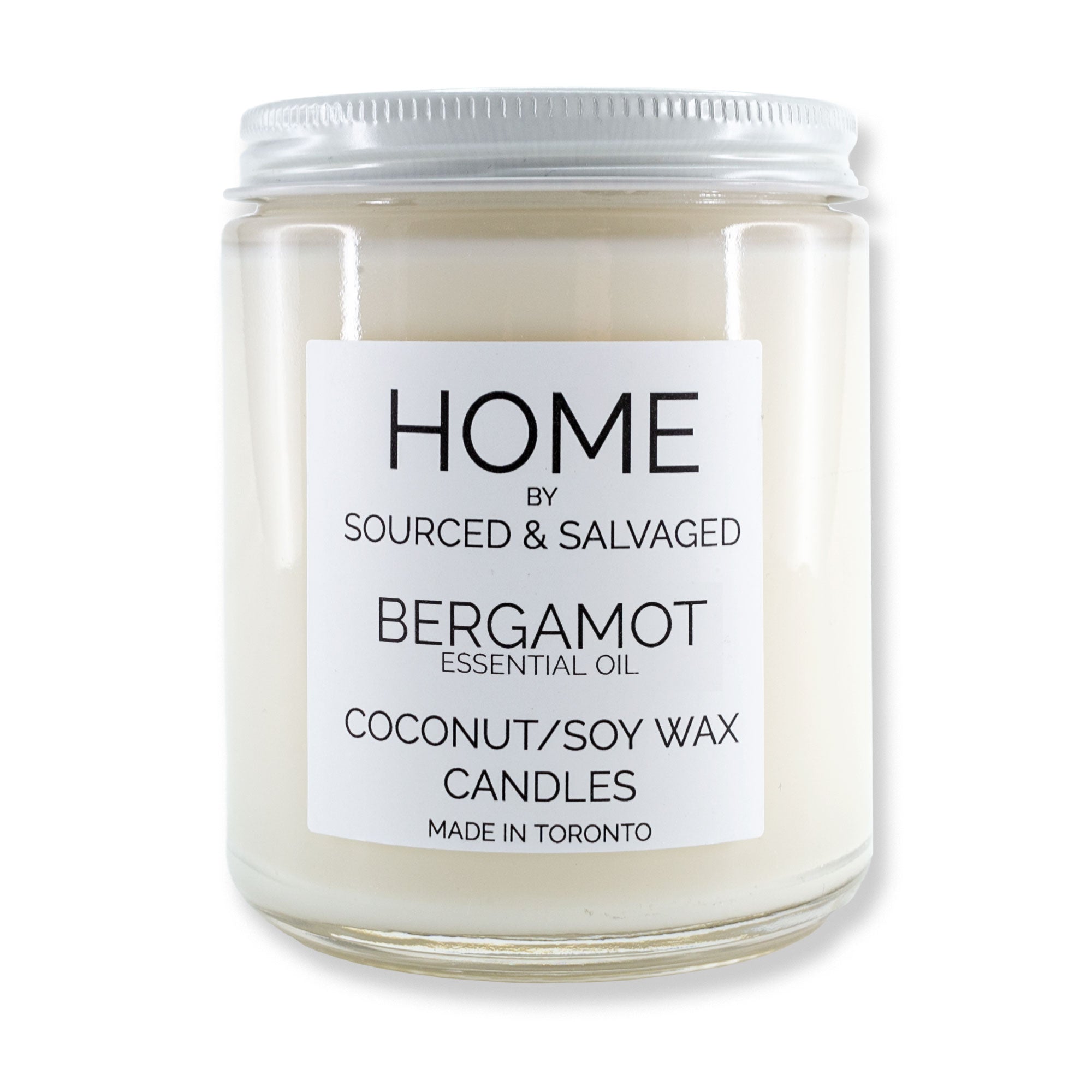 Sourced &amp; Salvaged - Bergamot Essential Oil Candle