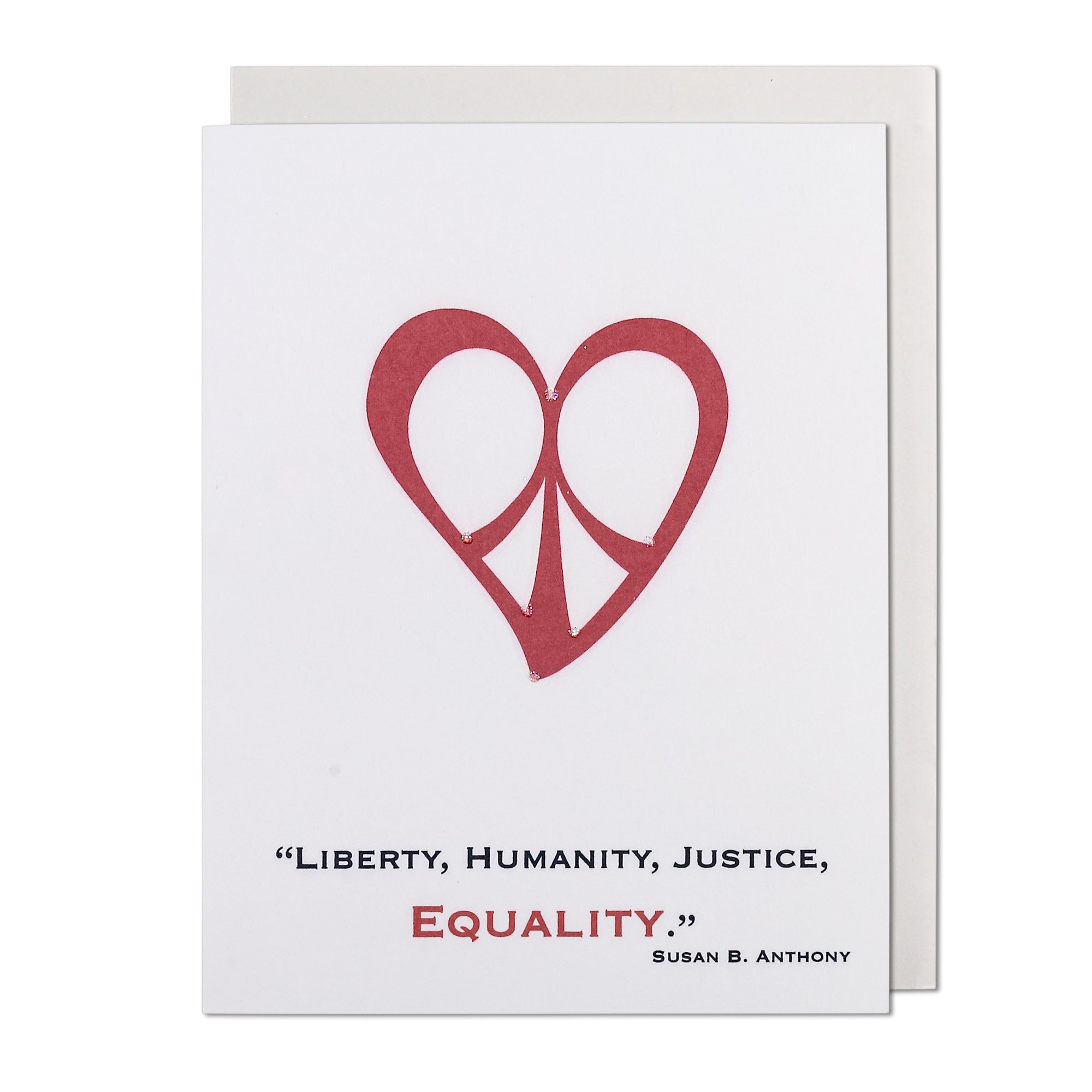 Equality Heart Greeting Card