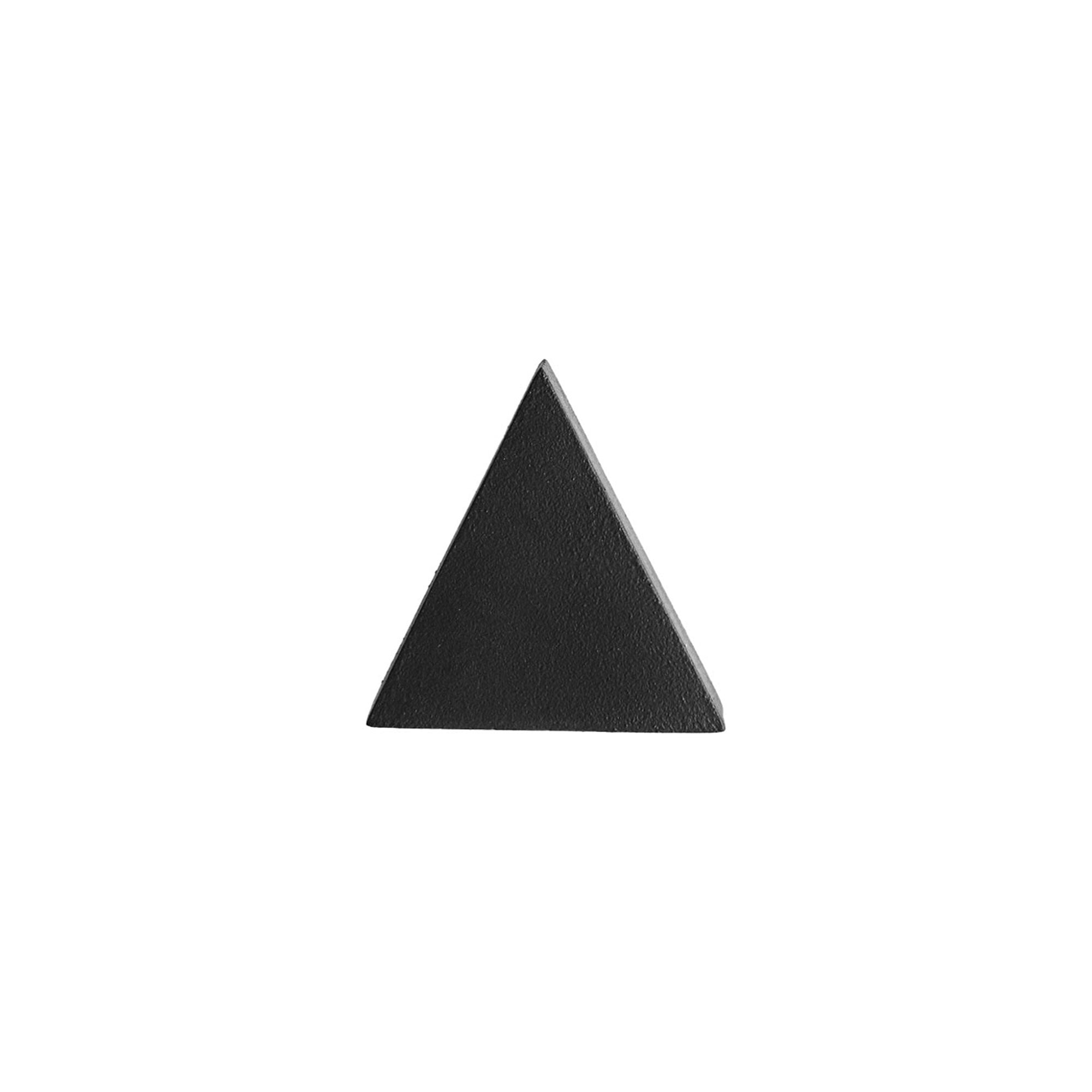 Pa De Do - Large Triangle Brooch - Black