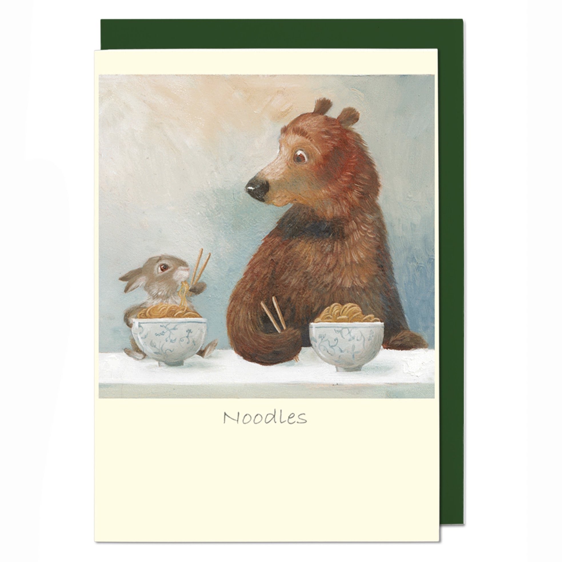 Noodles Greeting Card