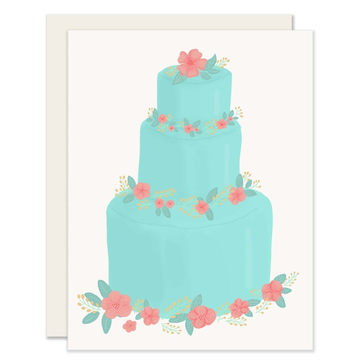 Wedding Cake Greeting Card