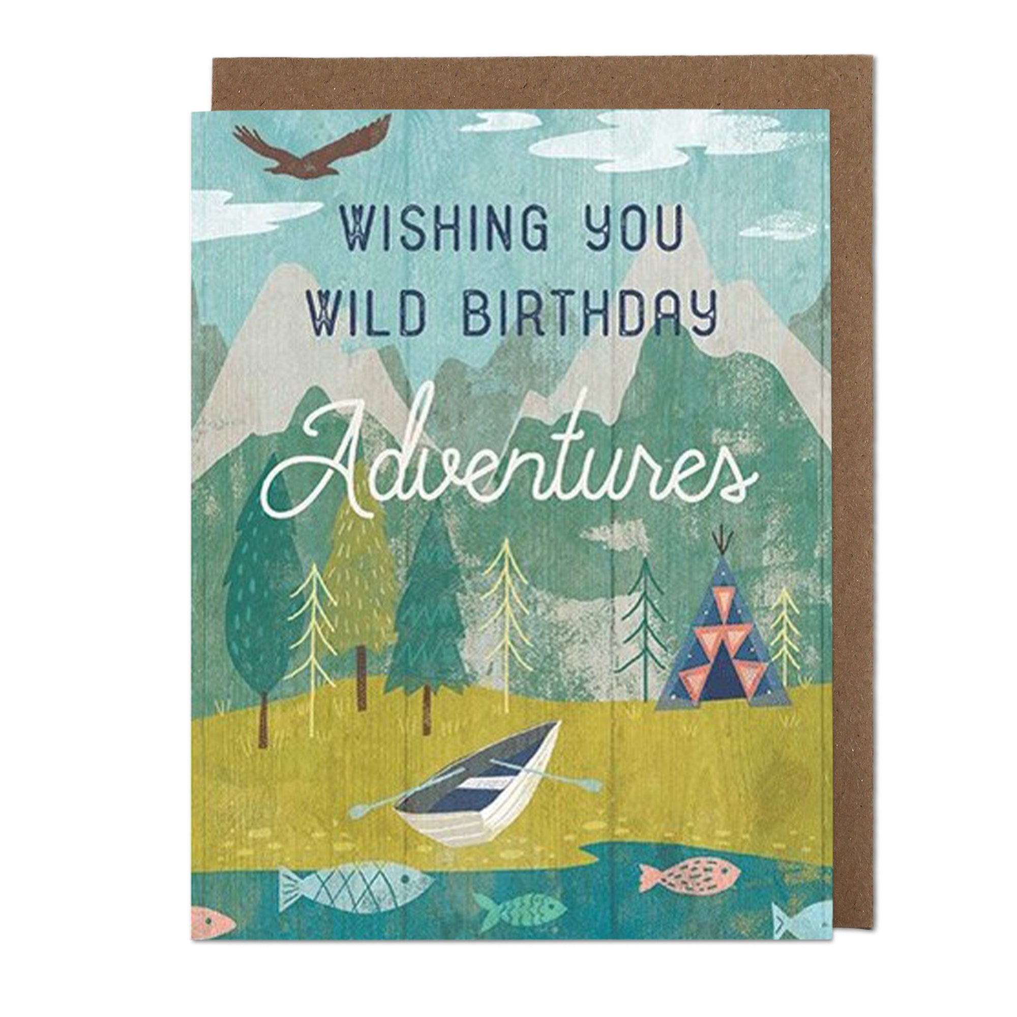 Wild Adventures Birthday Card